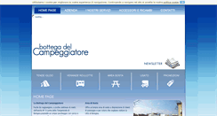Desktop Screenshot of bottegacampeggiatore.com